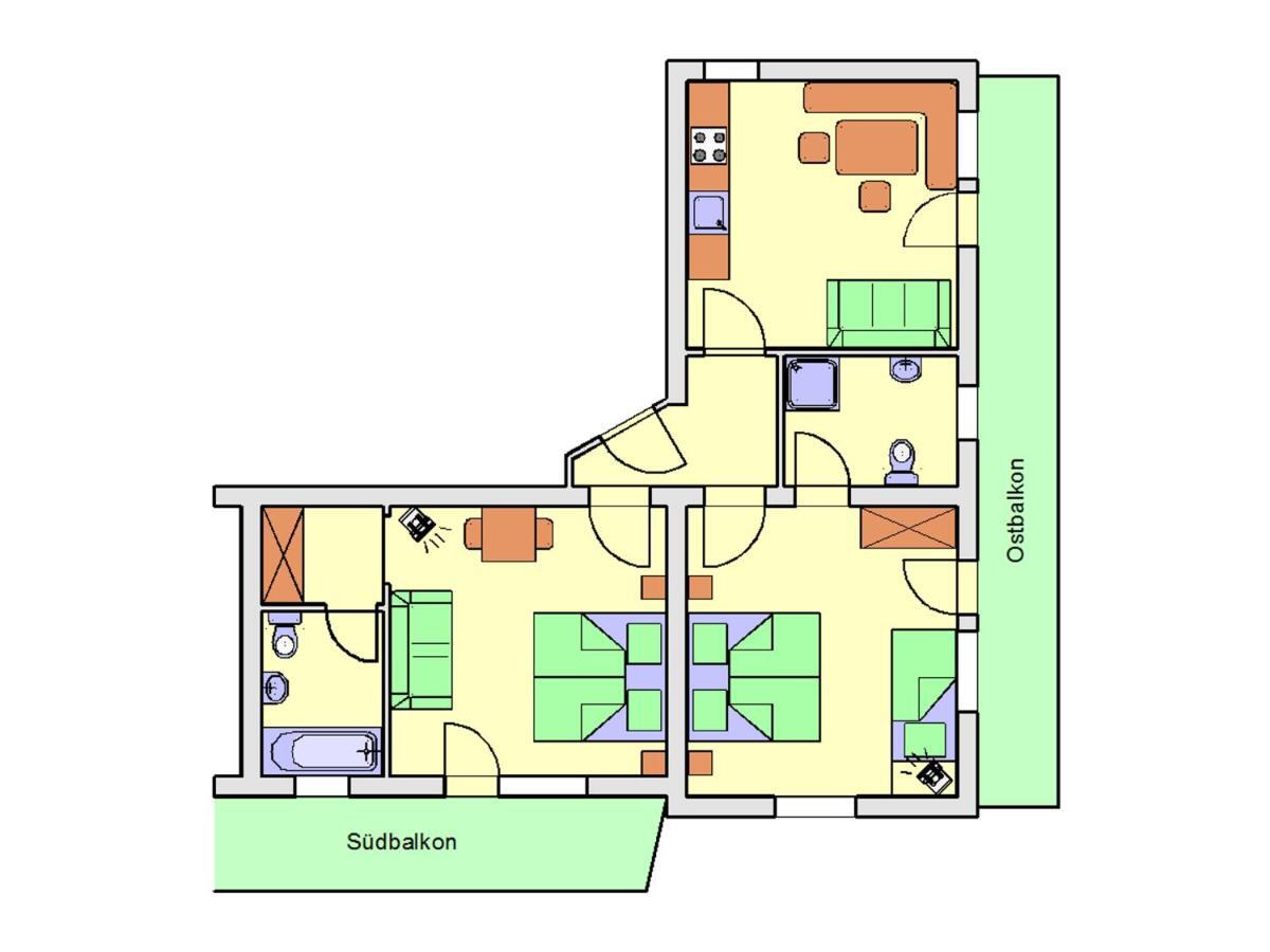 Hubertus Appartements Ισγκλ Εξωτερικό φωτογραφία