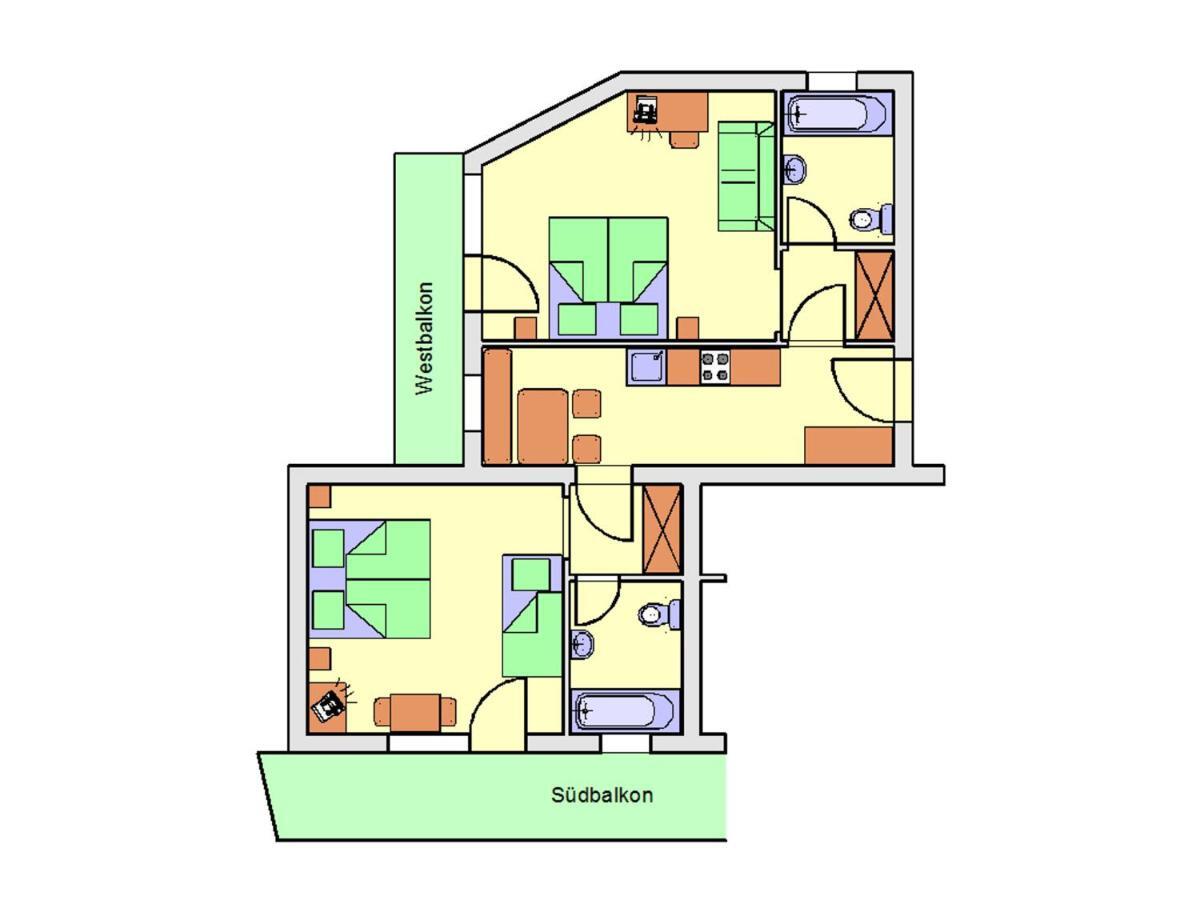 Hubertus Appartements Ισγκλ Εξωτερικό φωτογραφία